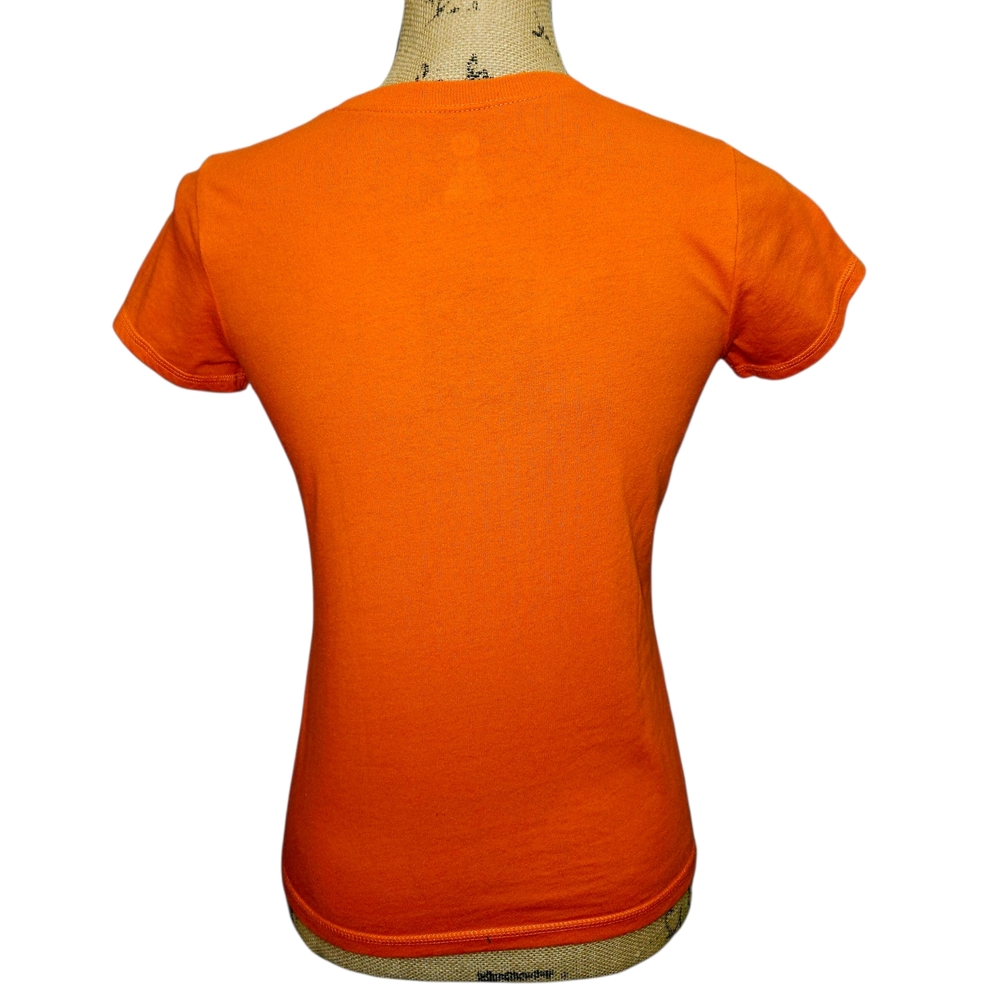 Halloween T-shirt with Sparkly Design Fits Womens XS/S (Actually Girls Size XL) - Picture 6 of 15